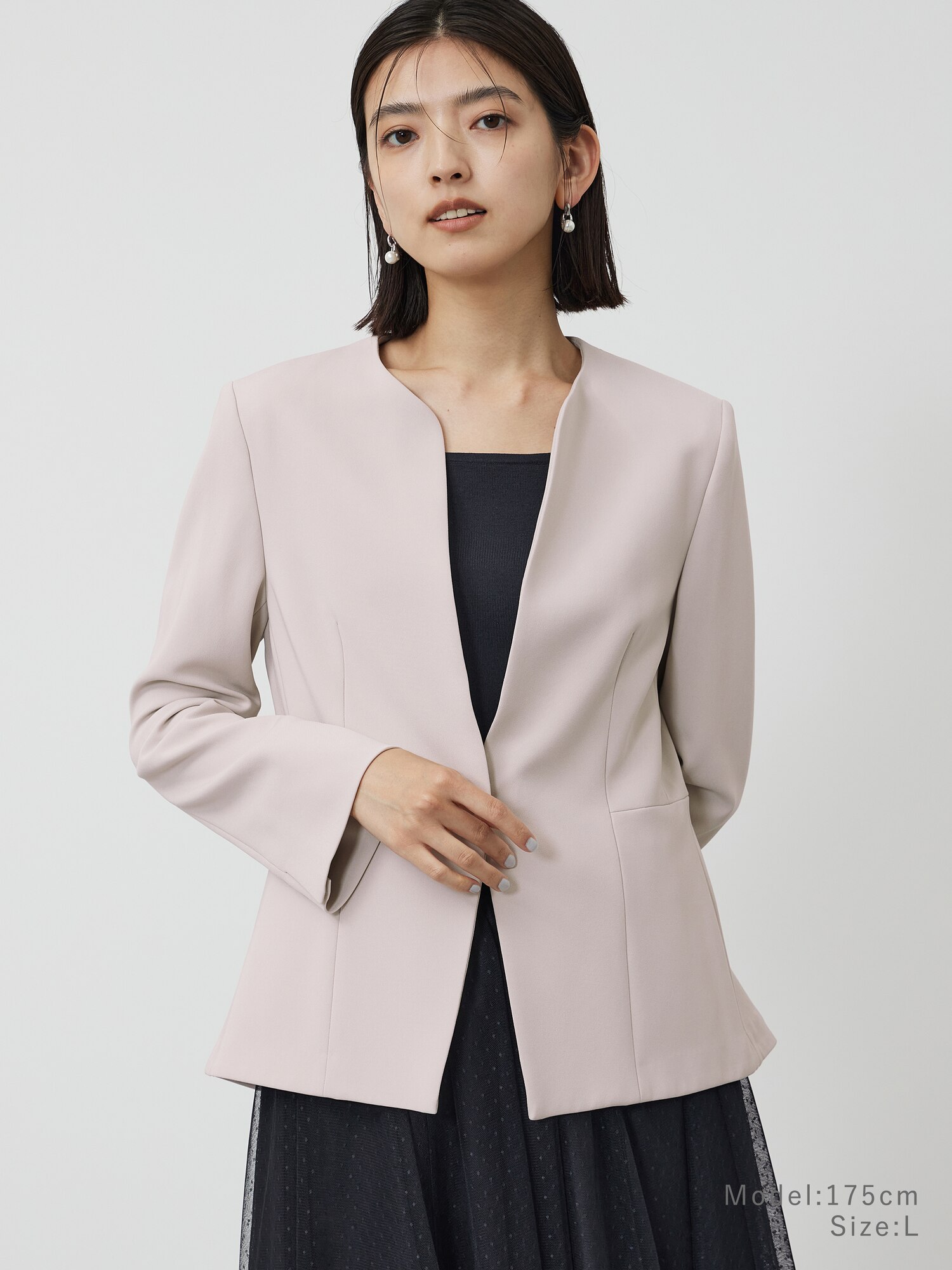 PLST(プラステ)公式 | 2025年モデル トリアセブレンドペプラムジャケット