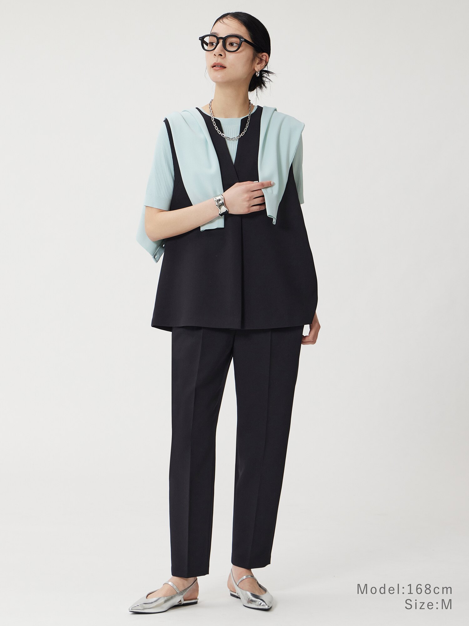 PLST(プラステ)公式 | フロントタックベストパンツセットアップ