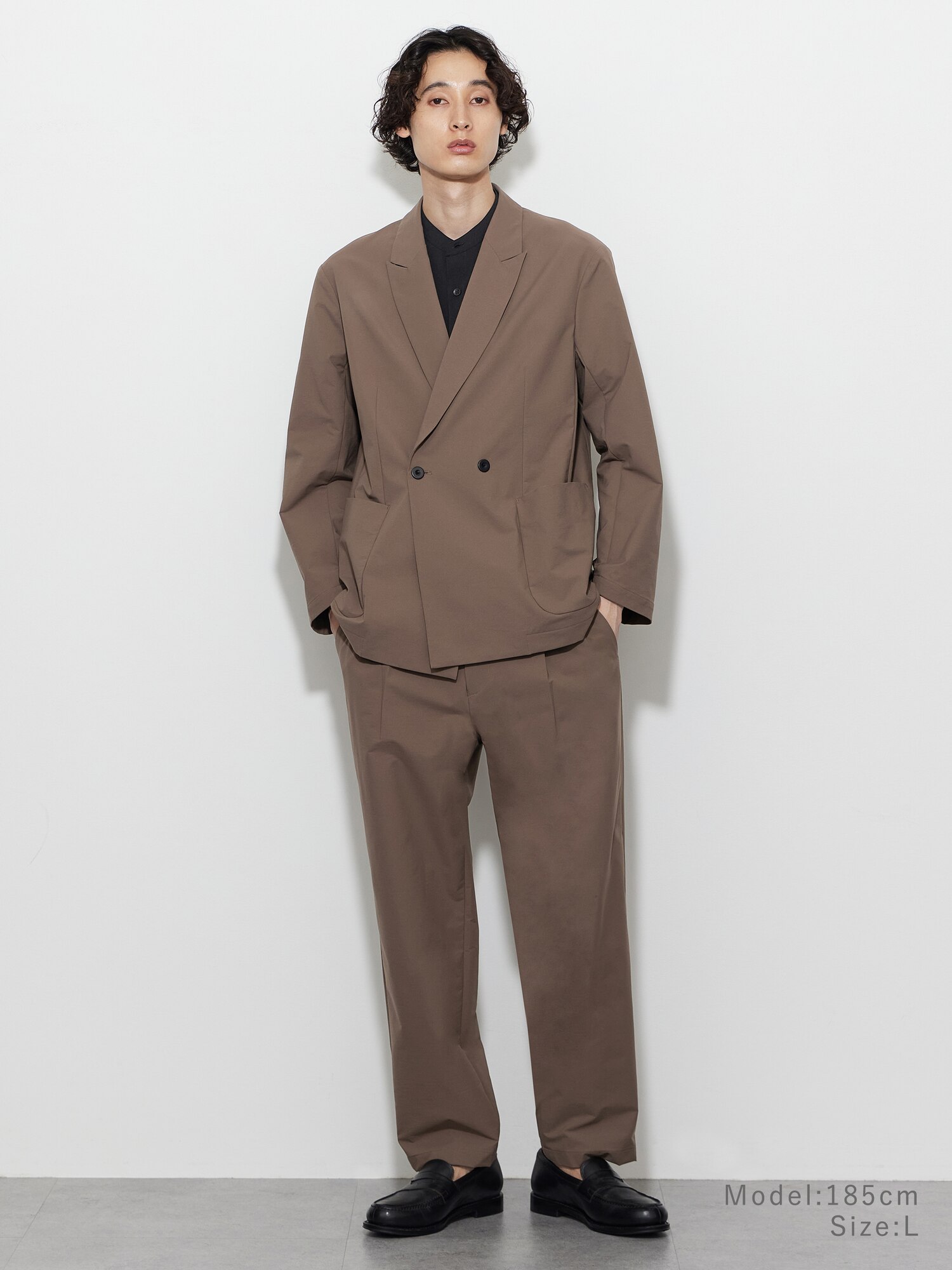 PLST(プラステ)公式 | テックストレッチダブルブレストジャケット