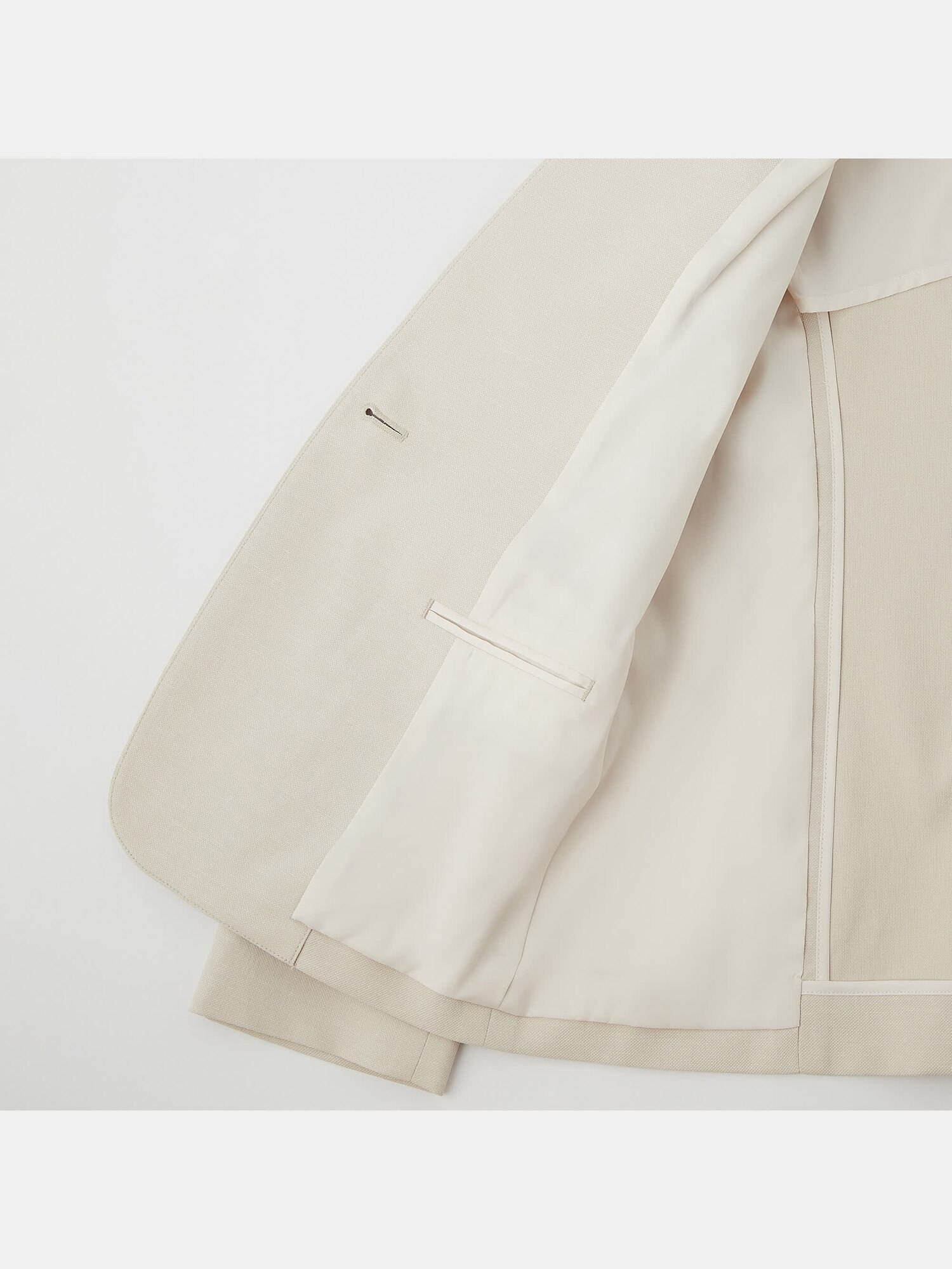 PLST(プラステ)公式 | リネンブレンドカラーレスジャケット