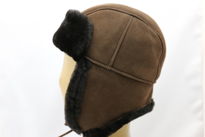 ダレナ（dalena） shearlingムートンキャップ ブラウン 57cm|59cm