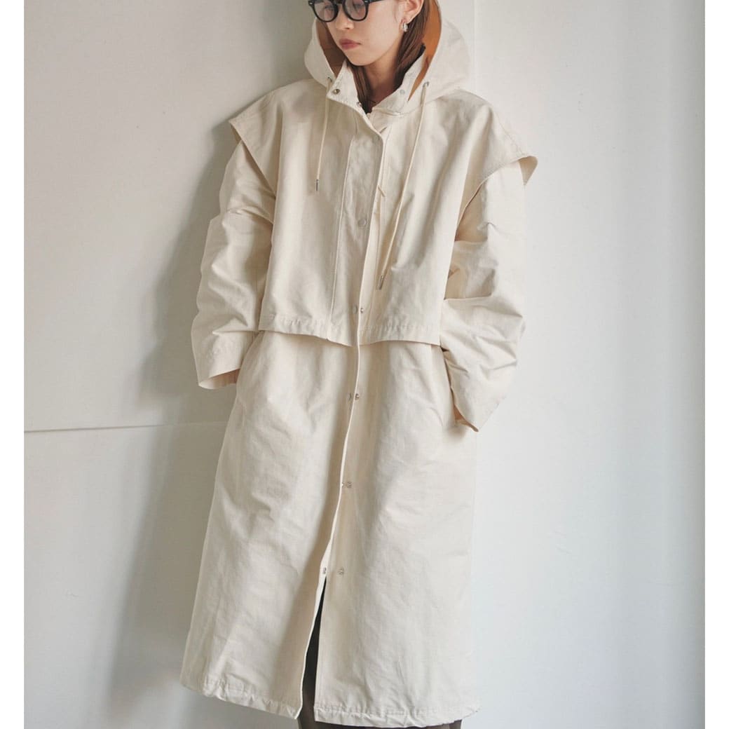 楽天市場】(SALE50%OFF) TODAYFUL トゥデイフル Nylon Hoodie Coat