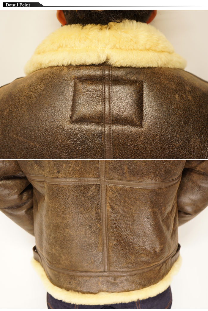 AVIREX アヴィレックス レザー ジャケット B-3 アウター メンズ 本革