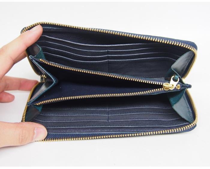 パンディエスタ PANDIESTA 熊猫レザーワークス ラウンドジップ レザー