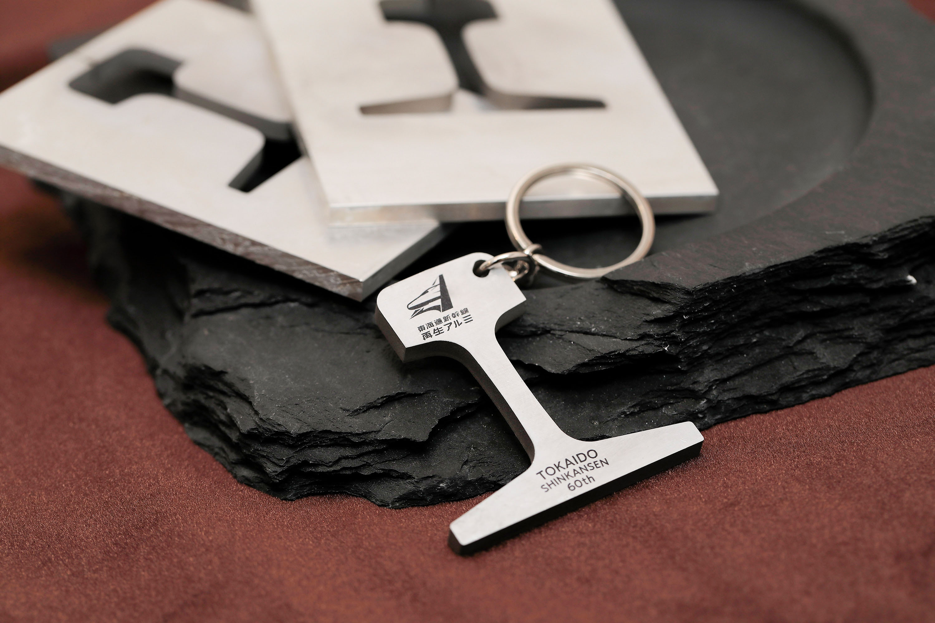 楽天市場】【東海道新幹線60周年記念/鉄道レールのキーホルダー