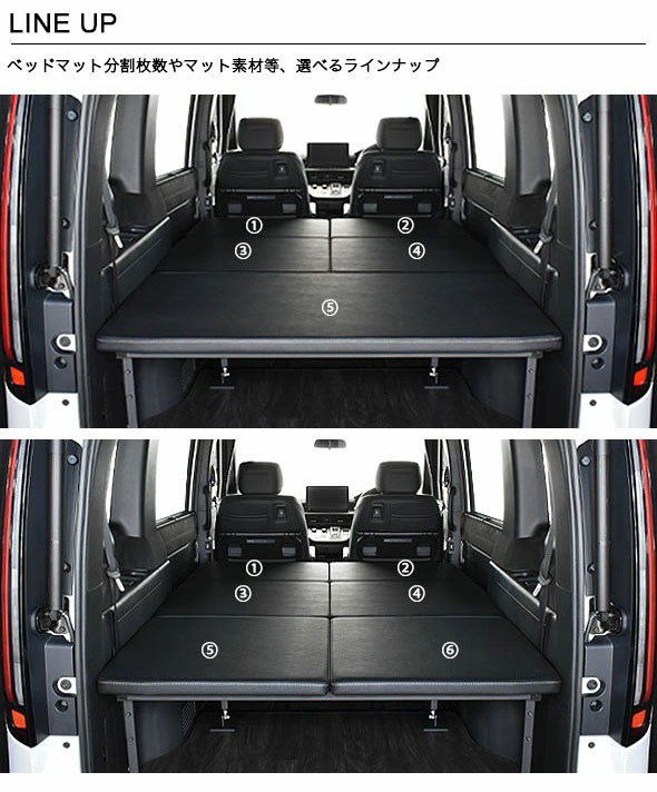 楽天市場】新型 RP ステップワゴン m.flat 6分割 タイプ 難燃レザー