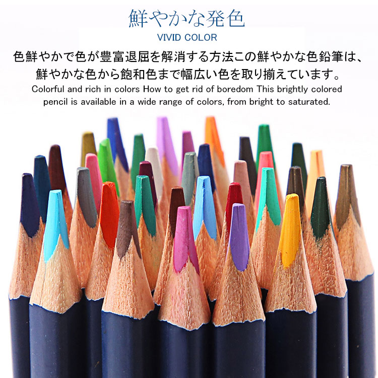 楽天市場】色鉛筆 48色 セット 水彩 色鉛筆 水彩画 スケッチ 画材 大人