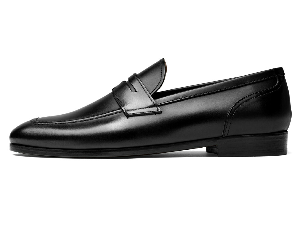 楽天市場】マント MAN.TO コインローファー レザー ブラック ALBERTO