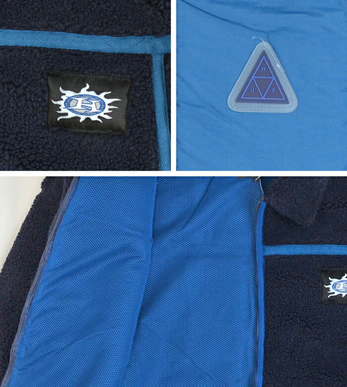 HUF ハフ ジャケット LIVINGSTON SHERPA JACKET シェルパジャケット