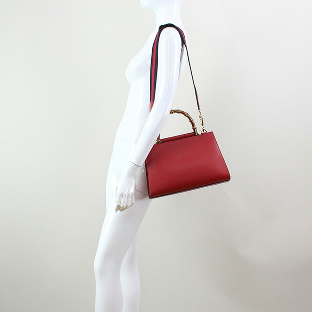グッチ ハンドバッグ レディース ブランド GUCCI レザー 459076 レッド