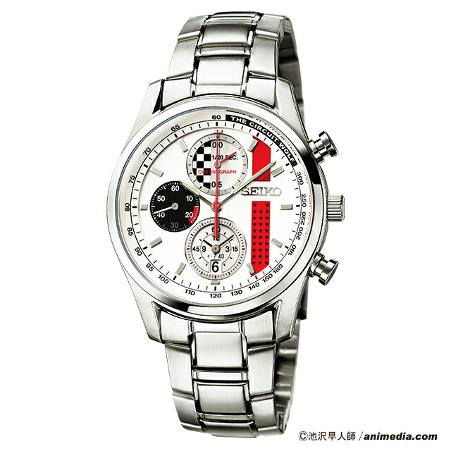 漫画連載50周年記念 サーキットの狼 セイコー コラボウオッチ クオーツ