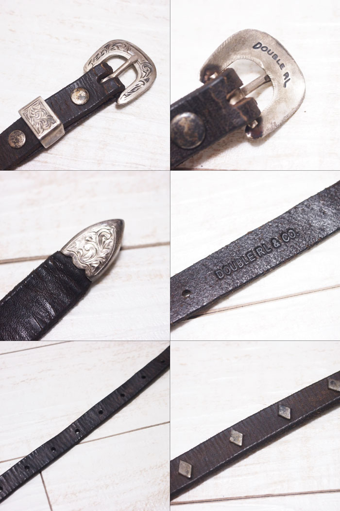 RRL DOUBLE RL ロープベルト RRL(ダブルアールエル) ダブルリング