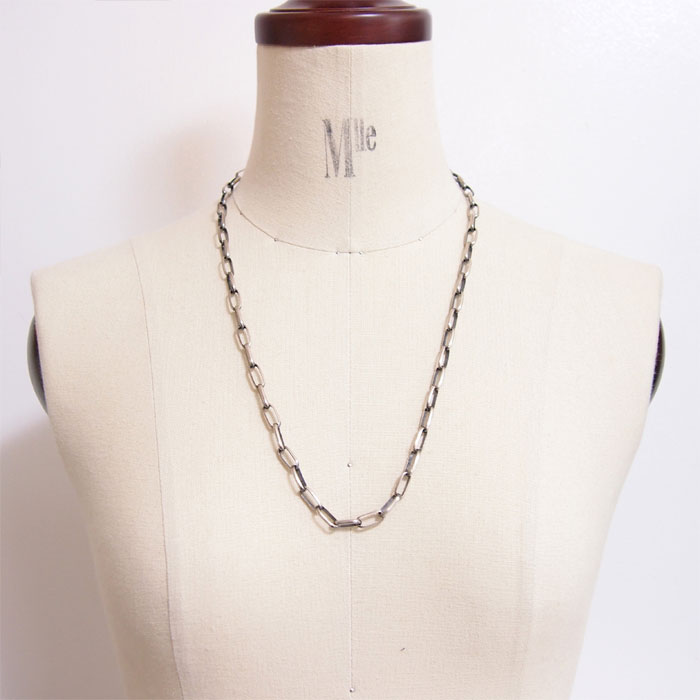 インディアンジュエリー ナバホ シルバー チェーン ネックレス ナバホ