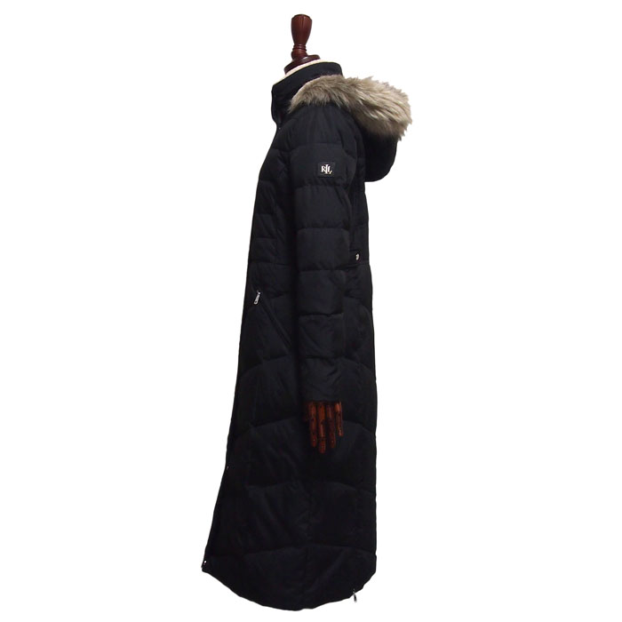 ラルフローレン ローレン レディース ボア＆ファー ロング ダウン
