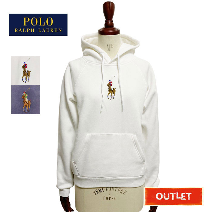 難あり アウトレット】ポロ ラルフローレン レディース センターカラー