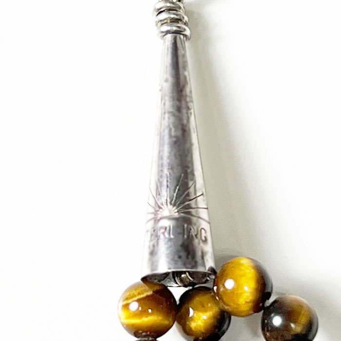 タイガーアイ ペンダント インディアンジュエリー ナバホ族 ナバホ族