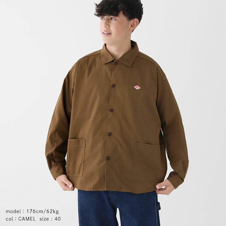 楽天市場】DANTON ダントン｜メンズ T/C ツイル ロングスリーブシャツ