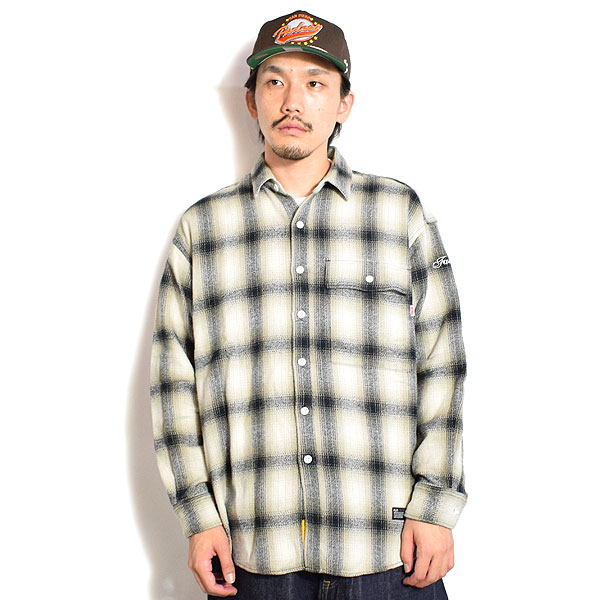 楽天市場】FAT エフエーティー MAC SMOKY メンズ シャツ ネルシャツ