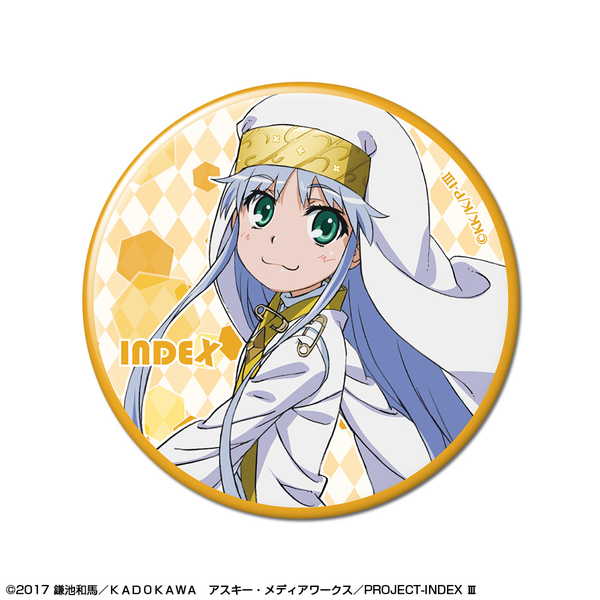 楽天市場】とある魔術の禁書目録III 缶バッジ デザイン03 御坂美琴 A