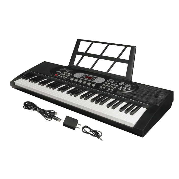 ヤマダモール | 光った鍵盤をなぞるだけ ガイド機能付き 電子ピアノ