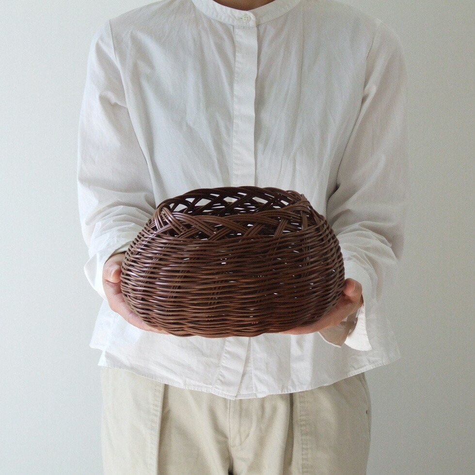 楽天市場】【沖縄県 今帰仁村のわらび細工】丸かご 果物籠 : おまめ