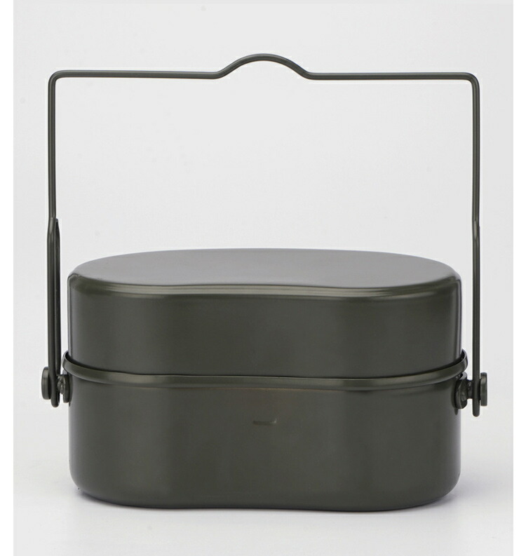 楽天市場】戦闘飯盒2型 戦闘飯盒 二合炊き ショートハンドル付き