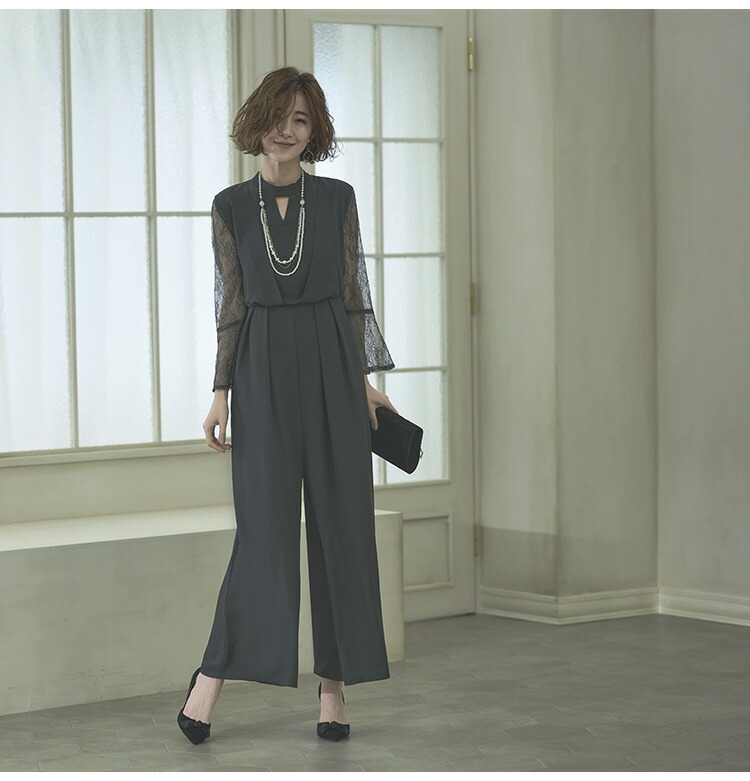 ノーカラージャケット＆オールインワンスーツ「SU1075」-RUIRUE BOUTIQUE