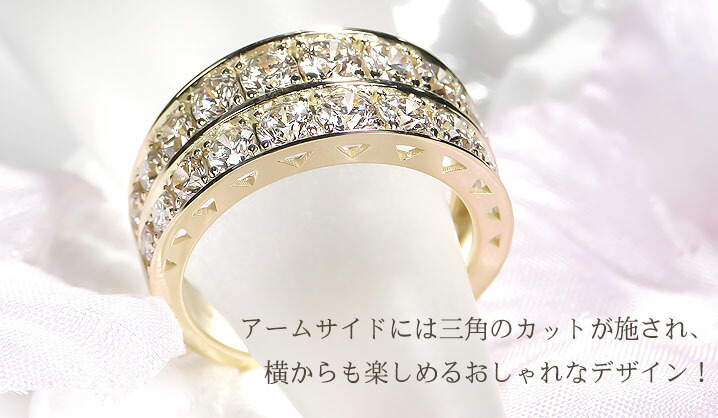 楽天市場】K18WG/YG/PG 【2.0ct】ダイヤモンド リング送料無料 品質