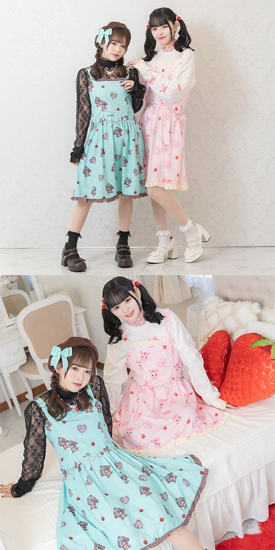 楽天市場】チェリーパピー キャミソール ワンピース 原宿 原宿系