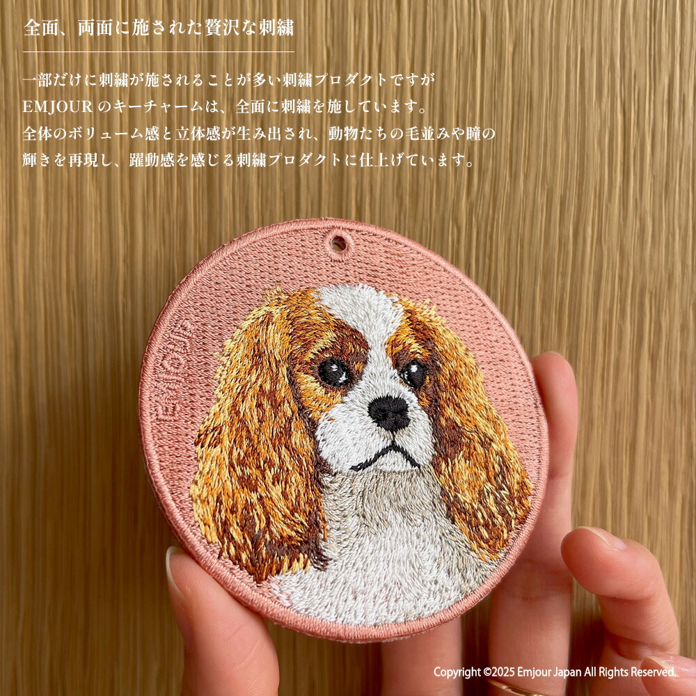 楽天市場】正規品 キーホルダー 犬 刺繍 ワッペン イヌ 犬柄 アニマル