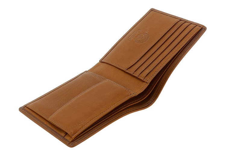 楽天市場】【GANZO】 BABY CALF ベビーカーフ 小銭入れ付き二つ折り