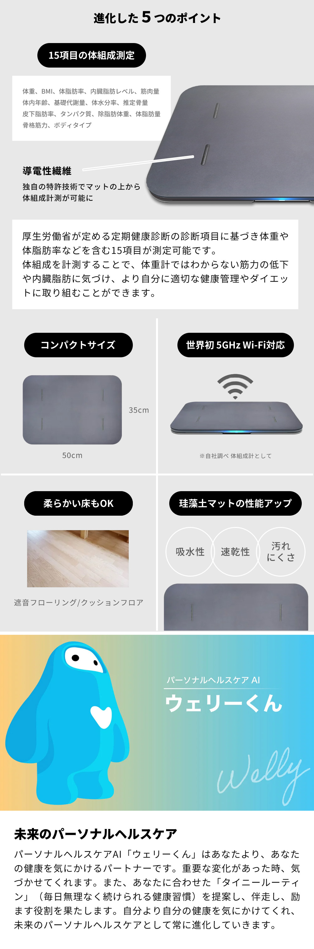 issin スマートバスマット 体組成計 | ヤマソロ公式