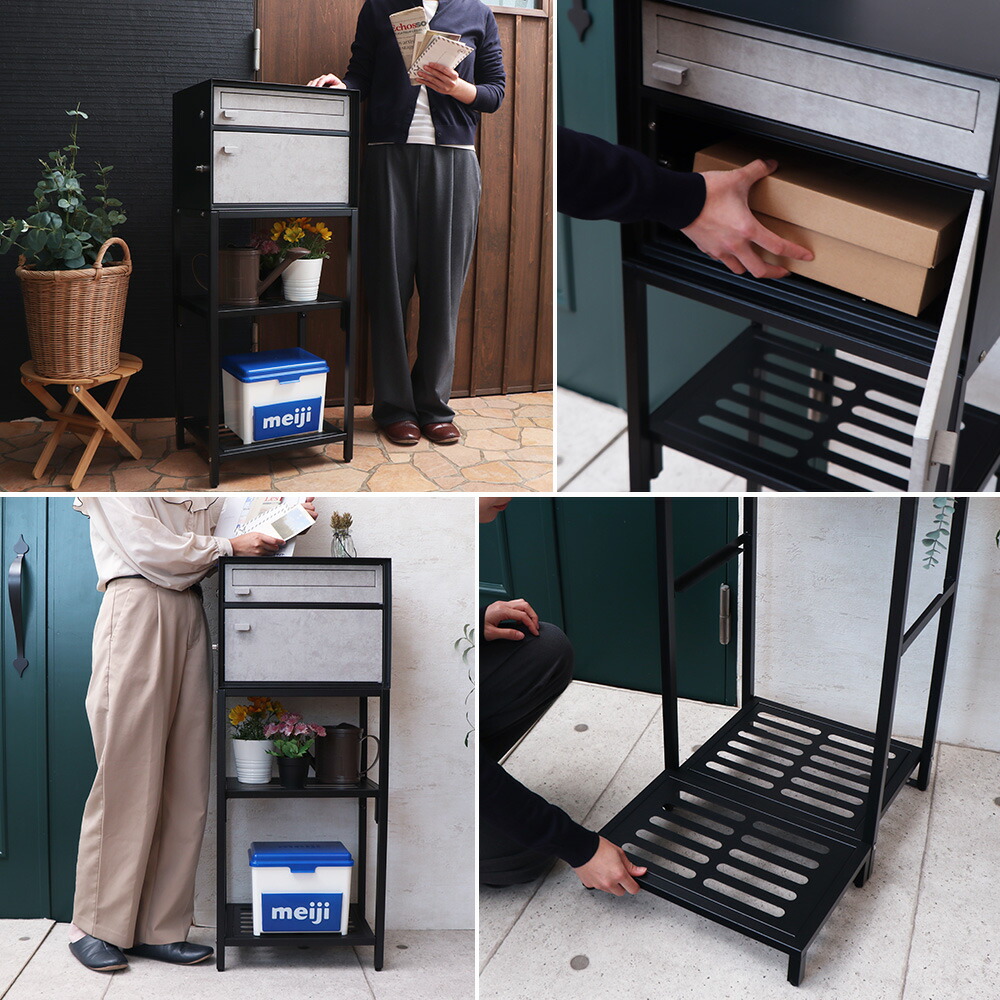 ポスト 置き型 スタンドポスト 宅配ボックス tangle タングル ヤマソロ