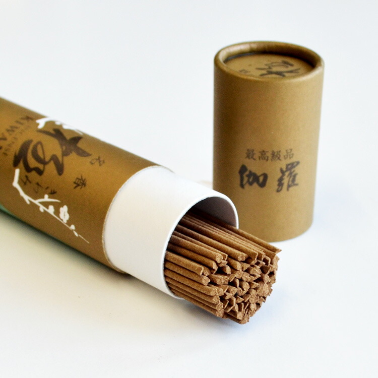 楽天市場】【奥野晴明堂】伽羅 「極」筒函5本入り【4-10】お線香 線香