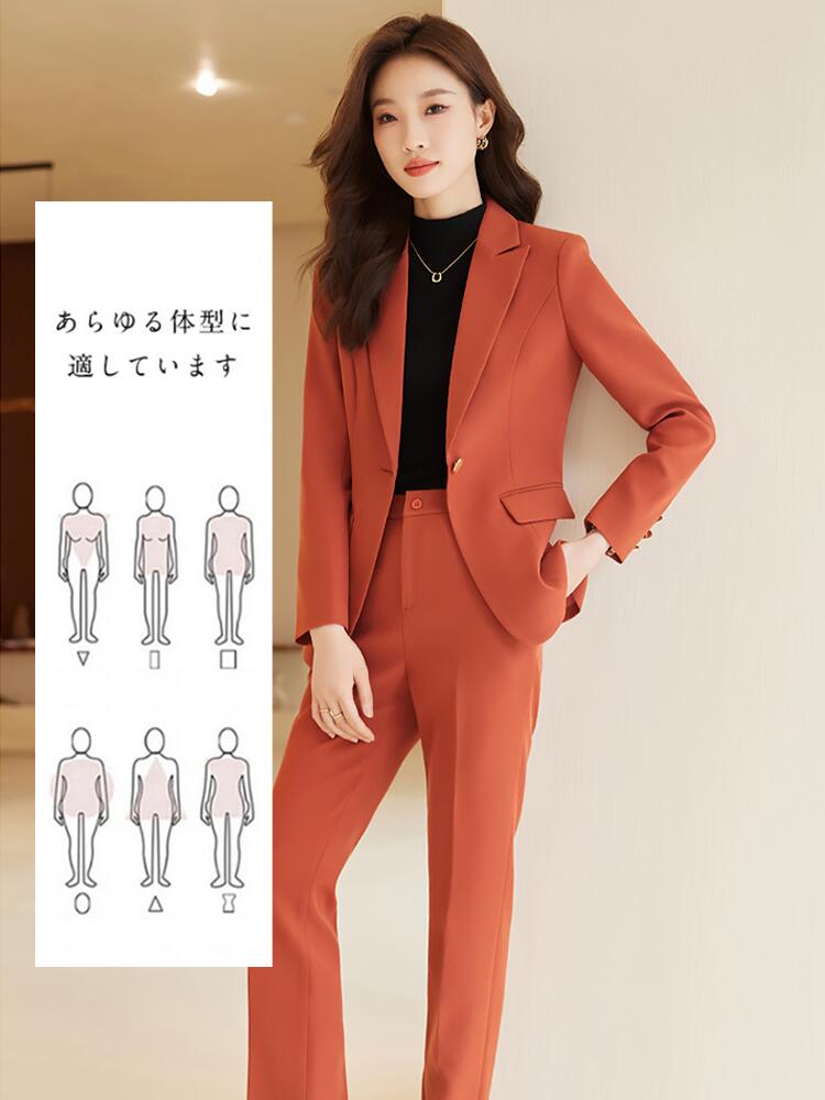 楽天市場】【S-5L】スーツ 卒業式 レディース パンツスーツ ジャケット