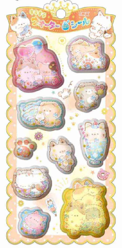 ヤマダモール | クラ126842 【オリジナル】キラキラウォーターinシール