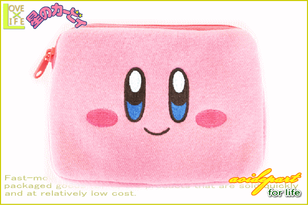 ヤマダモール | 【星のカービィ】ミニティッシュポーチ【フェイス