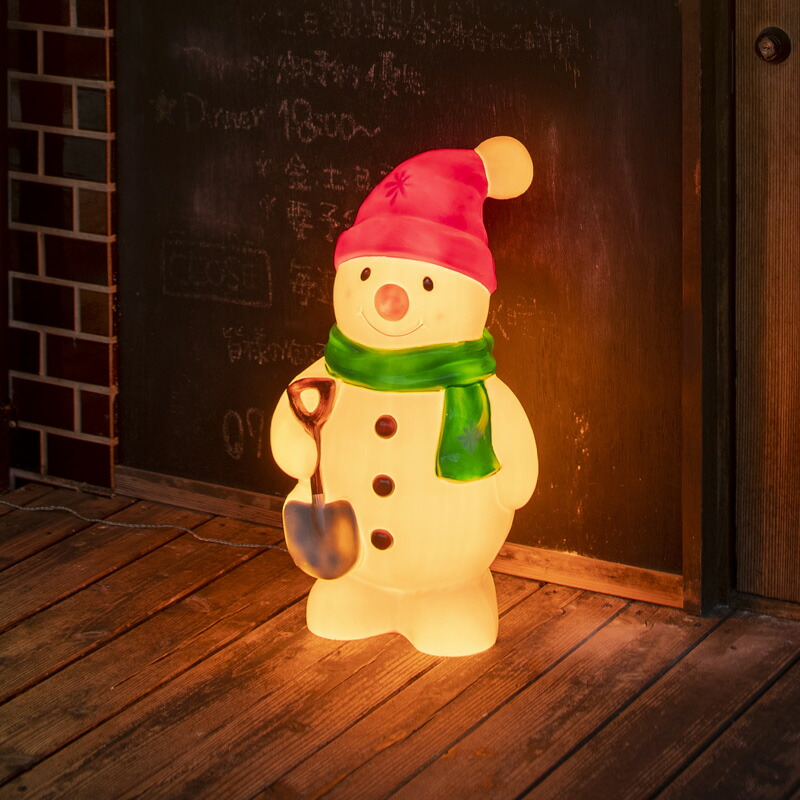 ブローライト スノーマン 赤 /A(赤): ライト・イルミネーション｜青山