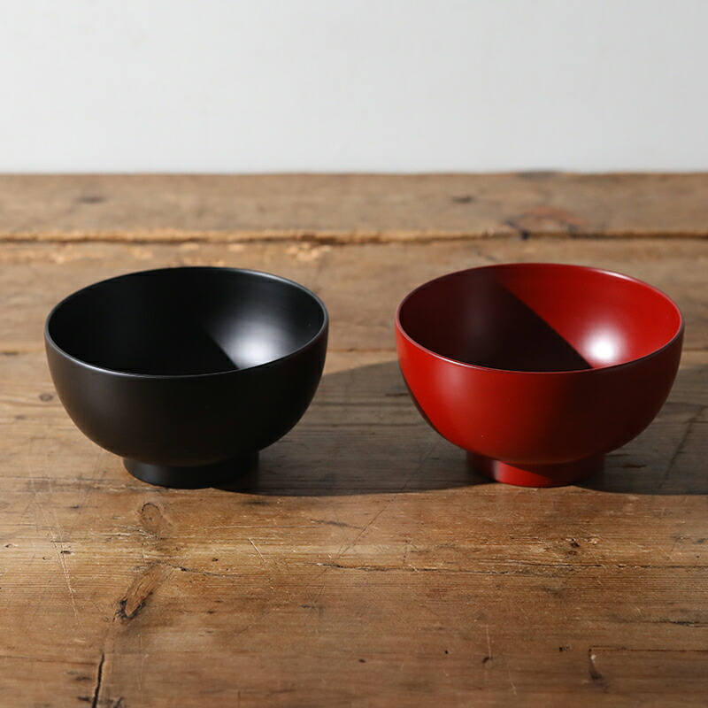 楽天市場】漆琳堂 越前硬漆 一乗椀 4寸 ペアセット 2個入り 朱 赤 黒