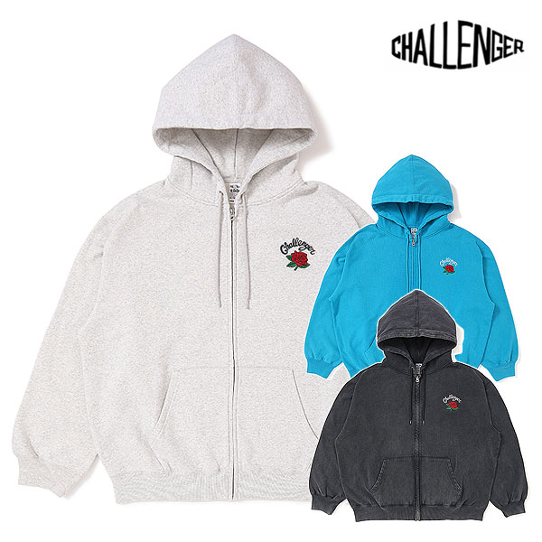 CHALLENGER チャレンジャー ROSE ZIP HOODIE