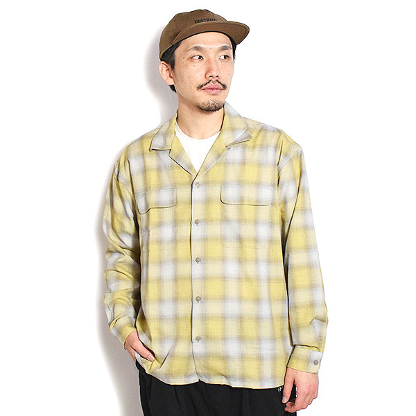 RADIALL ラディアル BELAIR - OPEN COLLARED SHIRT L/S