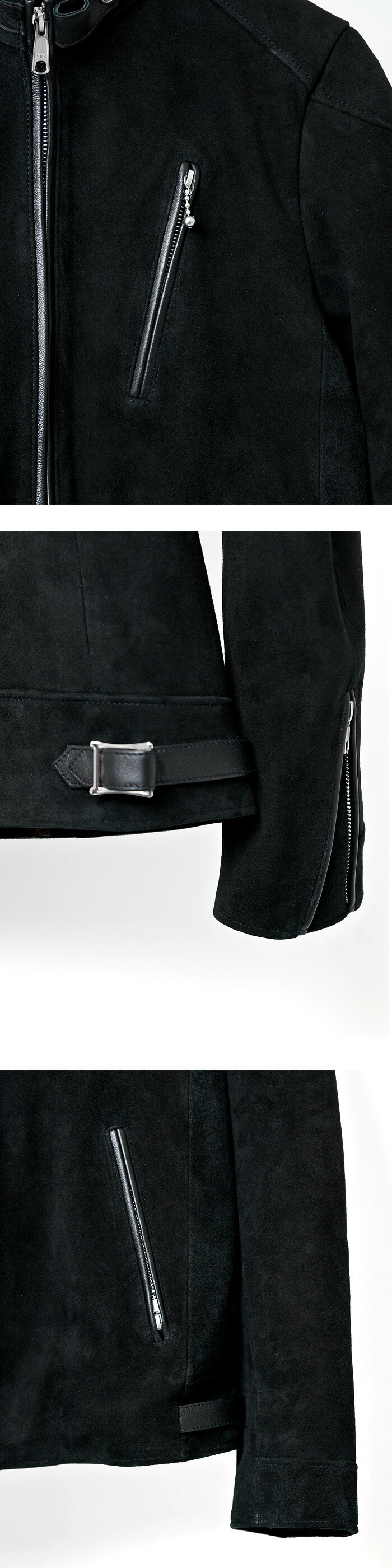 PHANTOM(ファントム)レザー シングル ライダースジャケット PUREGOLD