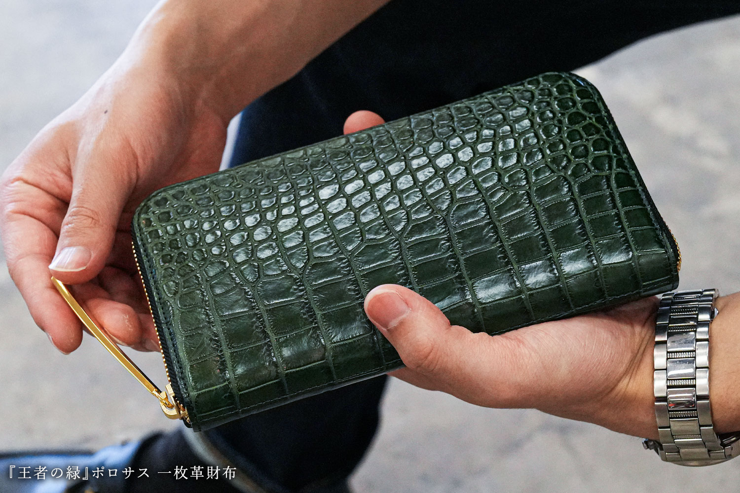 クロコダイルの最高品種「ポロサス」について | 創業80年