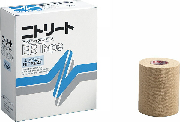楽天市場】ニトリート エラスティックテープ粘着伸縮布包帯(厚手タイプ