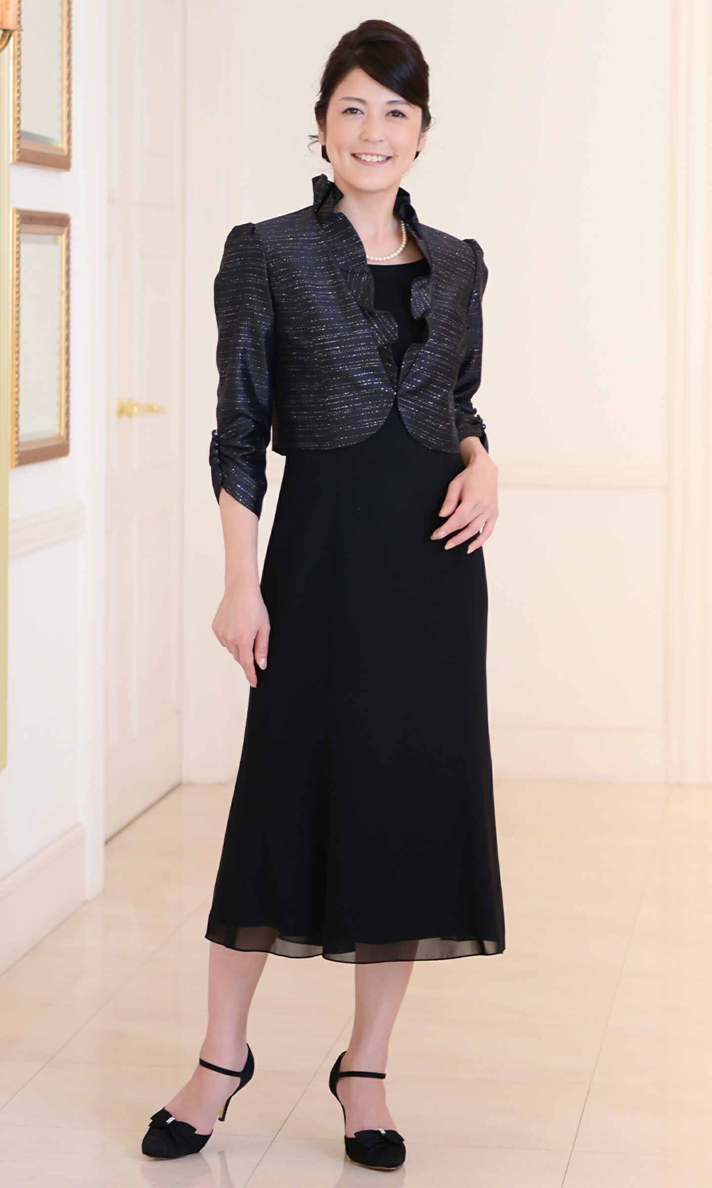 楽天市場】【レンタル】【送料無料】母親 結婚式 ミセスフォーマル