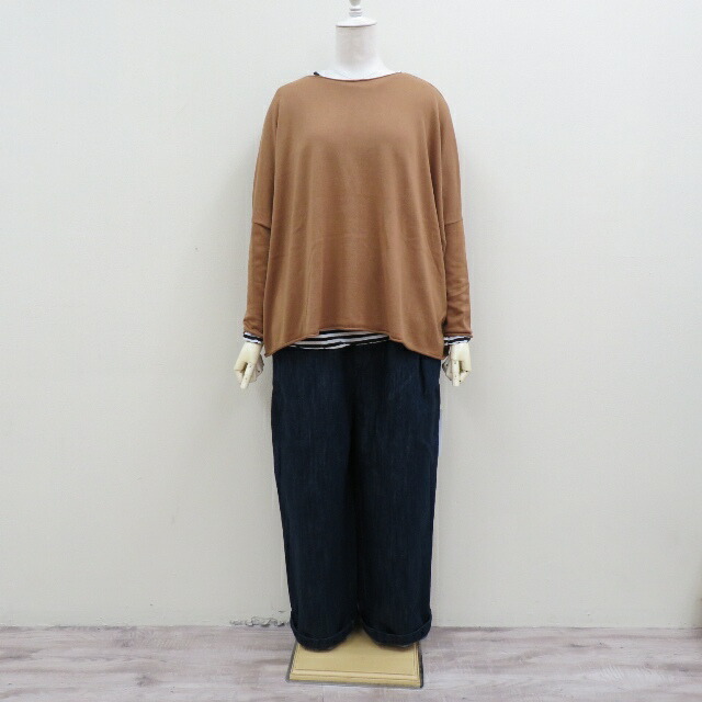 楽天市場】Veritecoeur Basic5COL T-LINE（Tラインニットプル