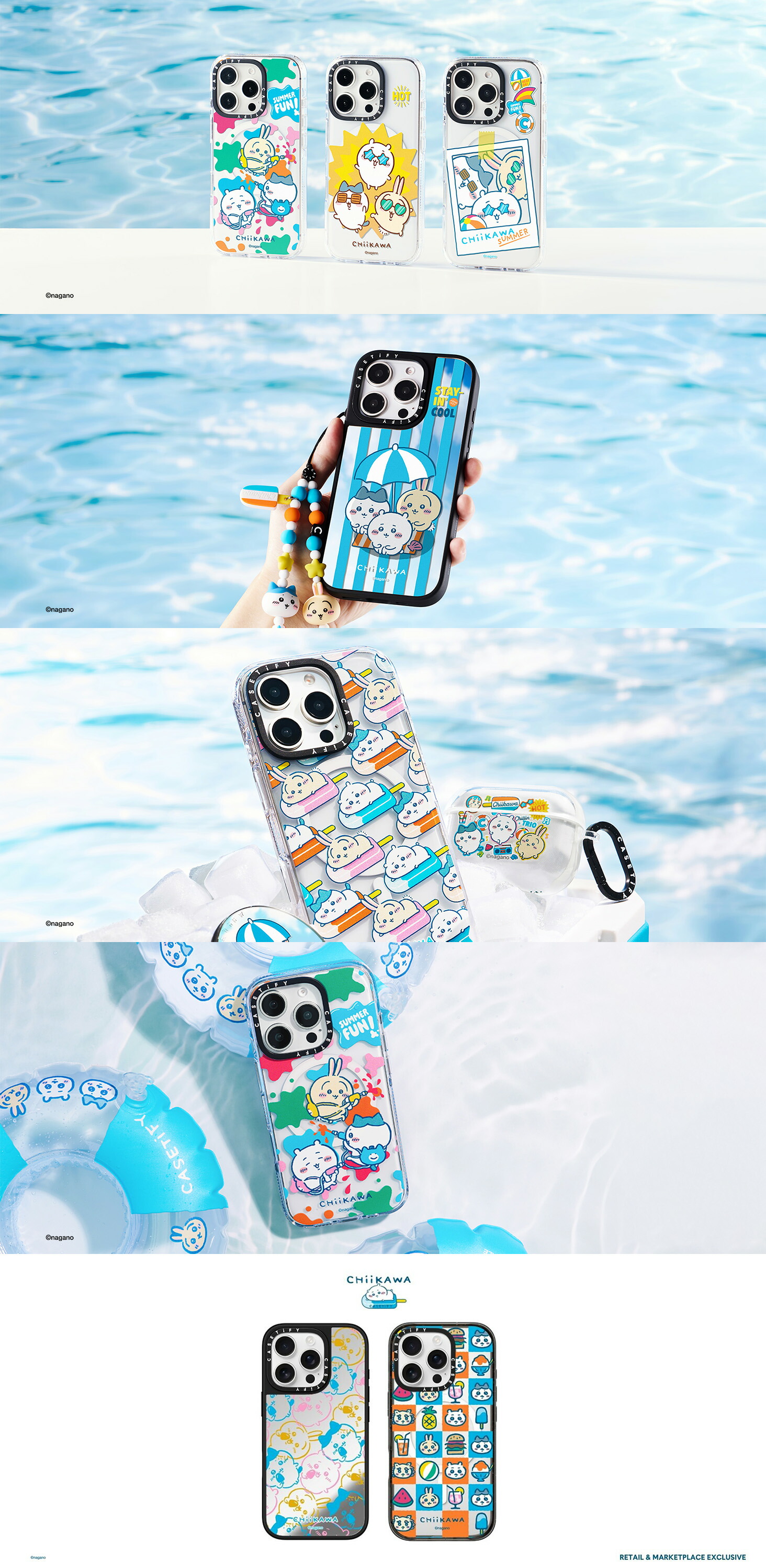 楽天市場】【公式】 CASETiFY Chiikawa Hachiware Usagi ちいかわ