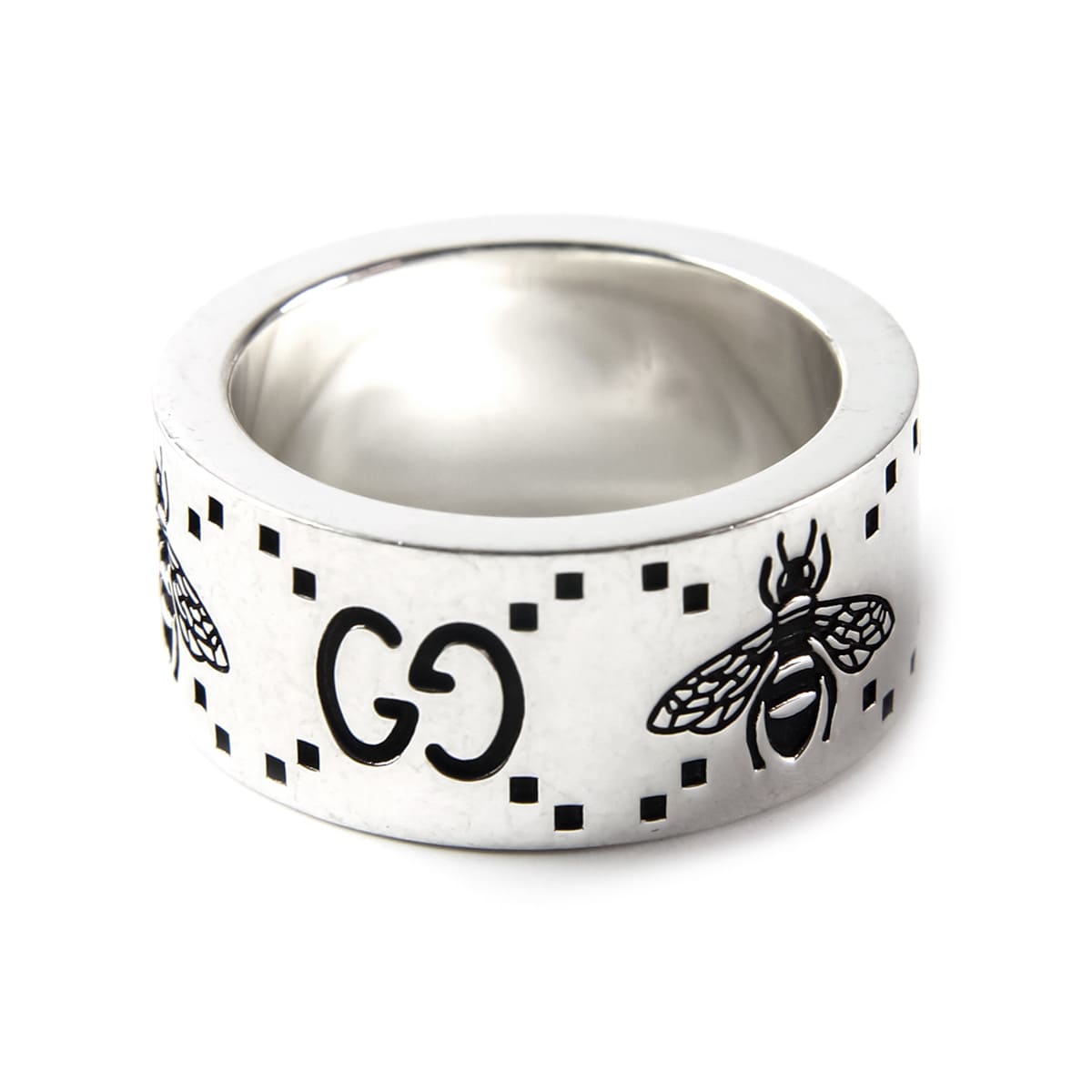 楽天市場】グッチ 指輪 メンズ シルバー 正規品 GUCCI リング 指輪