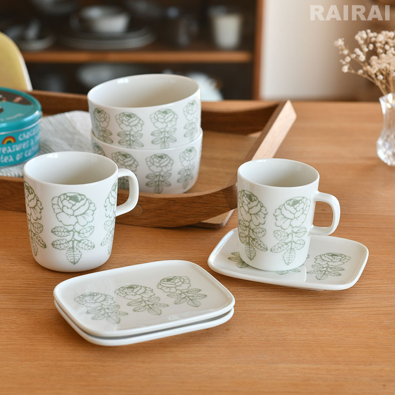 楽天市場】マリメッコ マグカップ 400ml ヴィヒキルース ホワイト