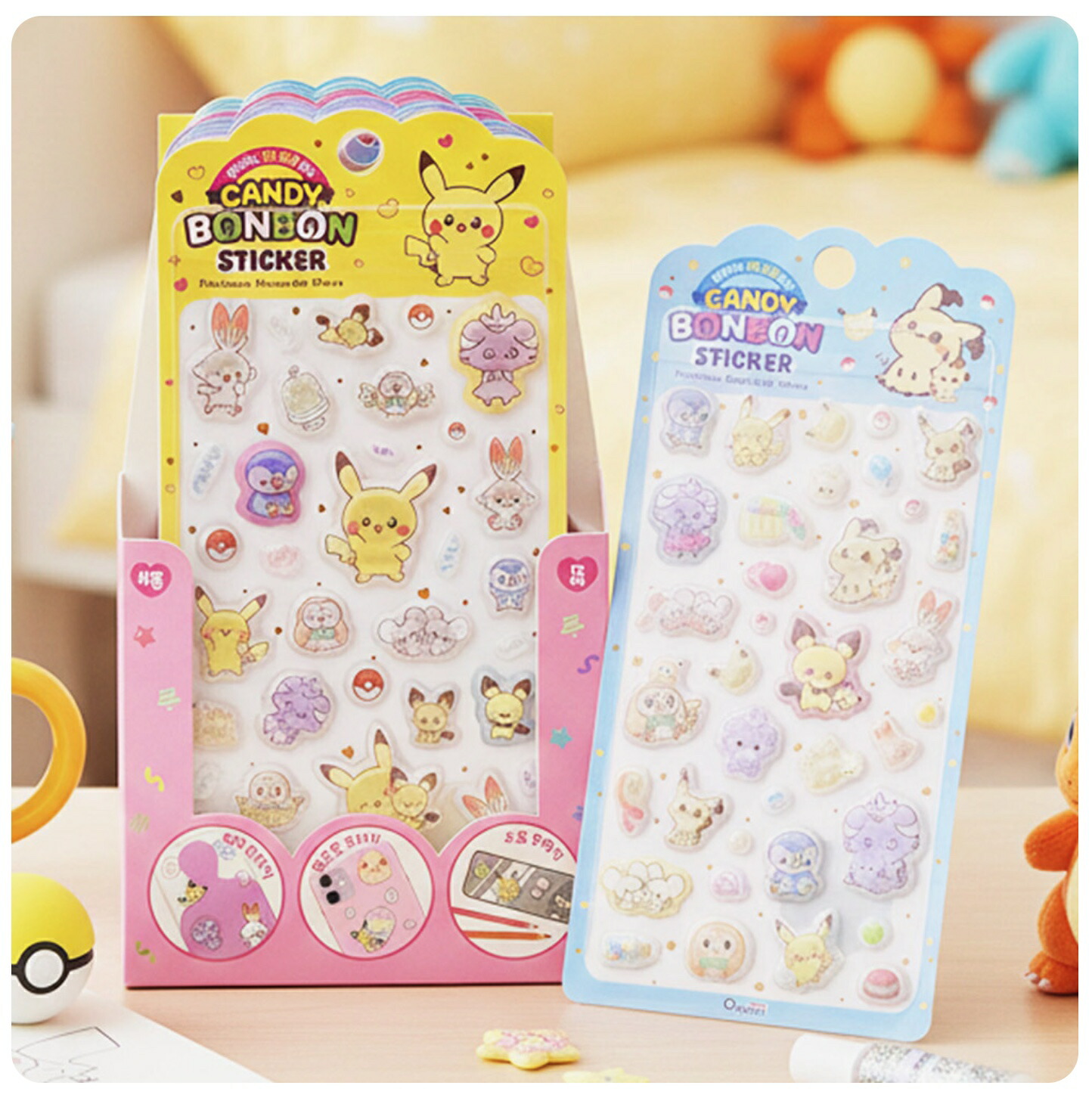 楽天市場】ポケモン シール ポケピース シール 全4種 ステッカー 3D